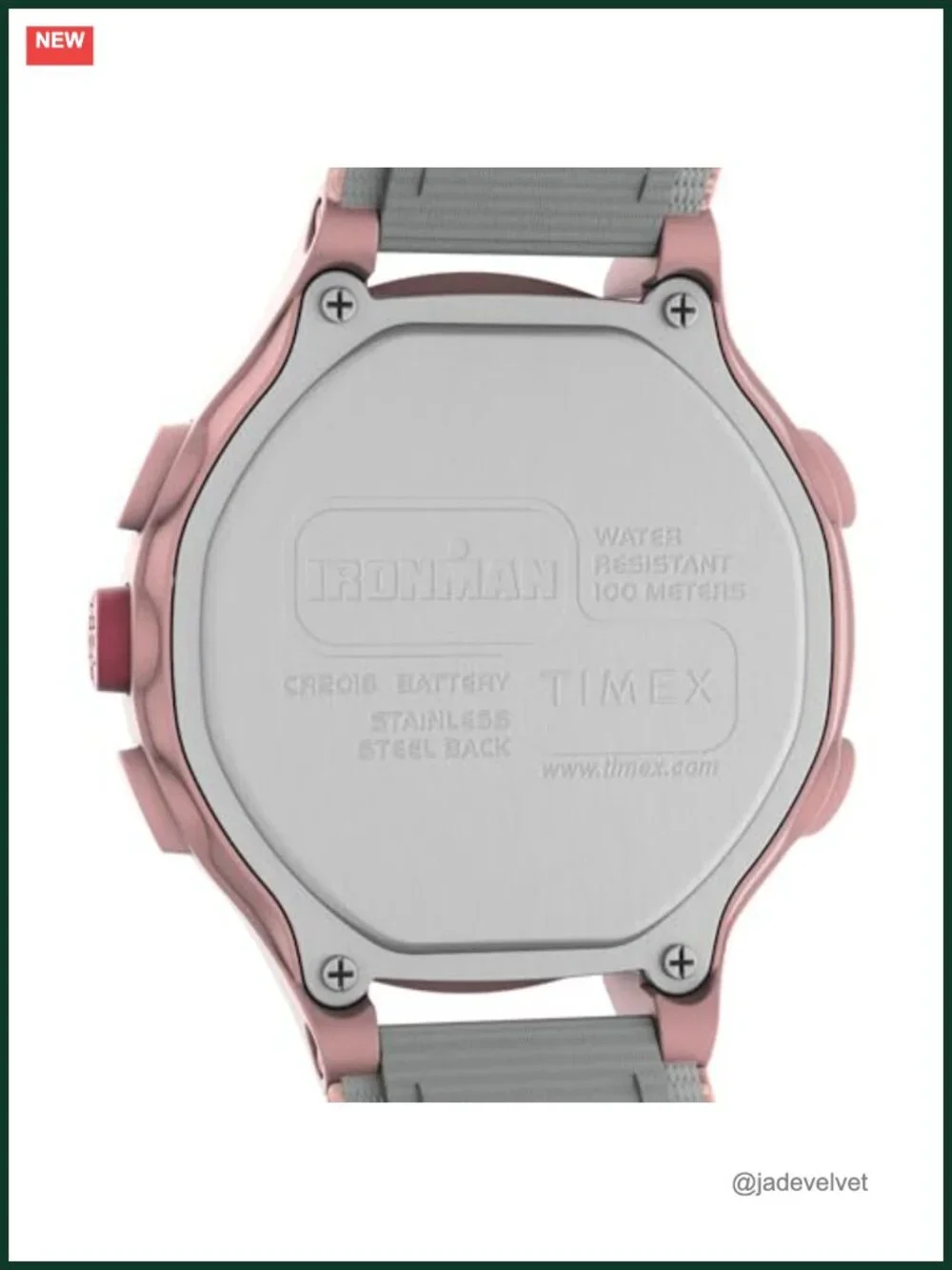Timex Ironman Triathlon Watch Quartz Digital 42mm Nylon Strap